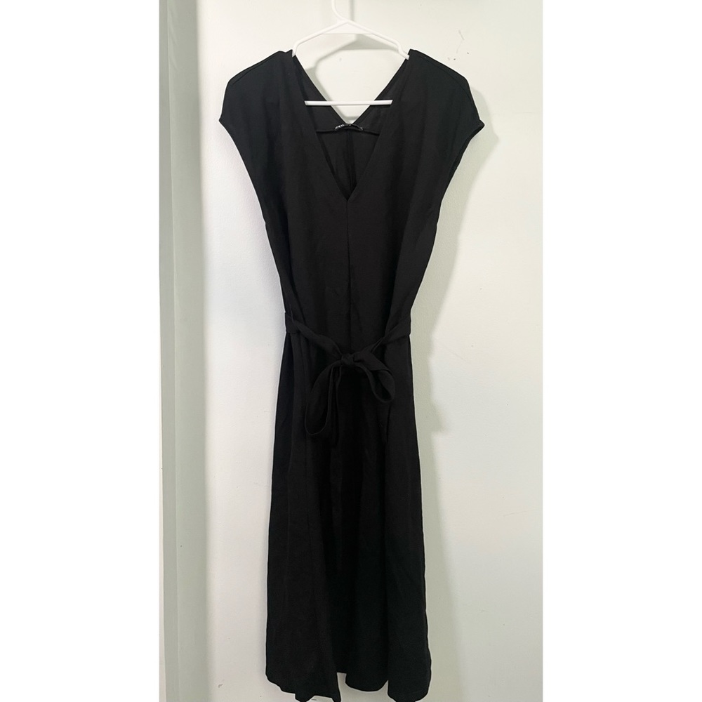 Zara Tie Belt Dress
